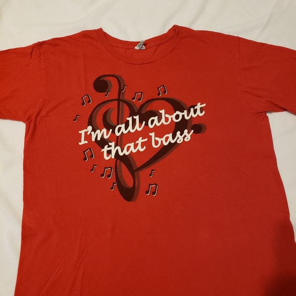 quail Hollow Tops - All about that bass t shirt